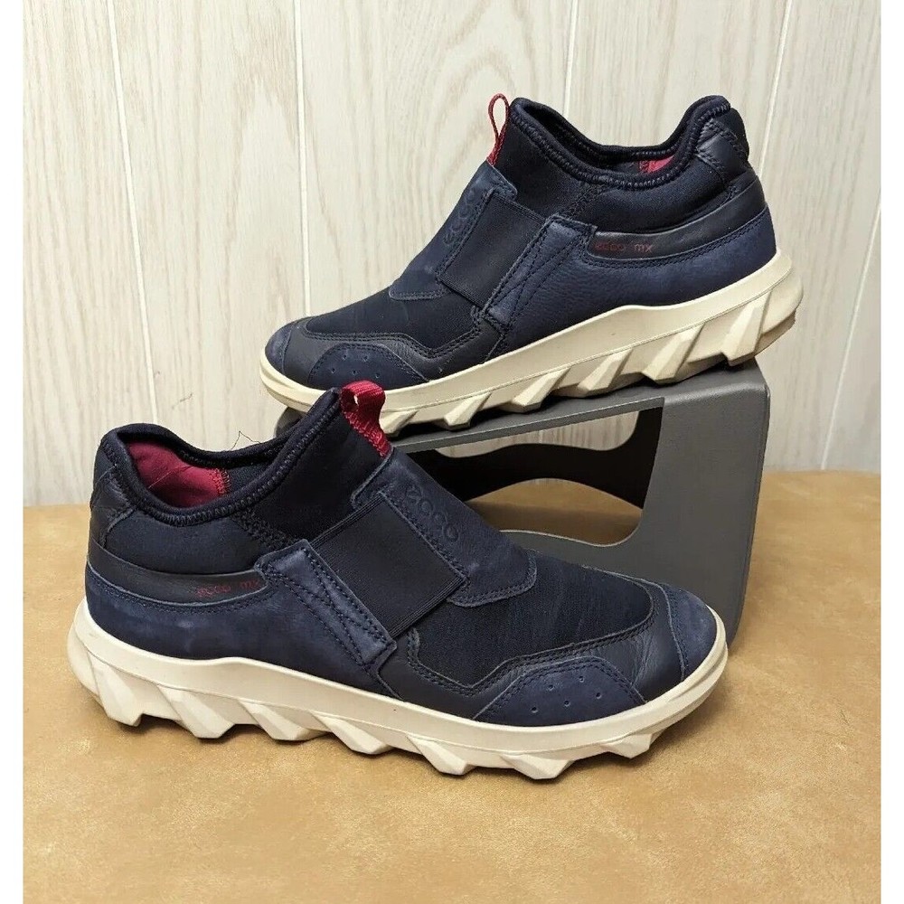 ECCO MX Low Slip On Trail Hiking Sneakers Womens Size 9-9.5 EU 40 Yak Leather